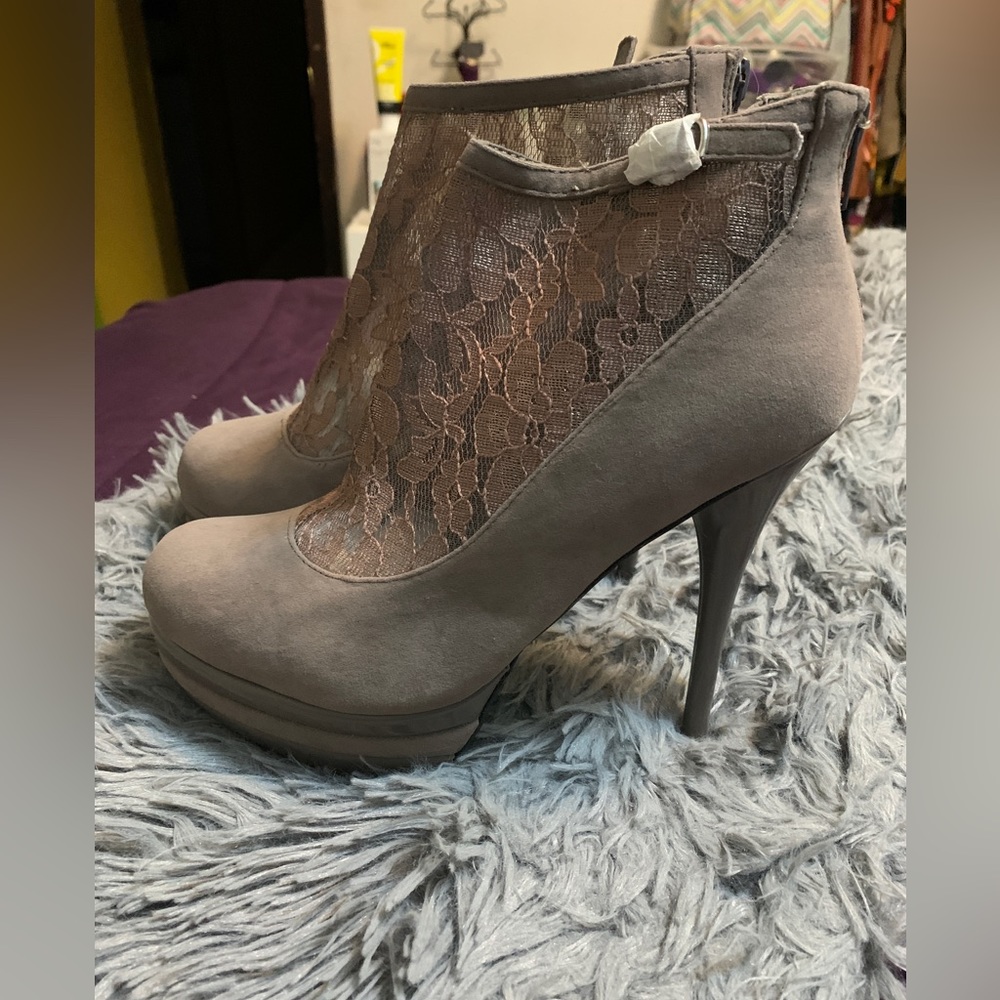 Lace Ankle Boots